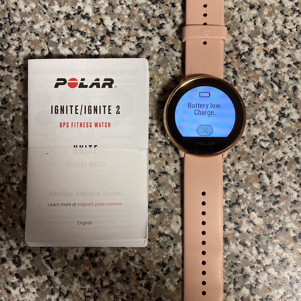 Pink
POLAR Ignite - GPS, Optical Heart Rate Monitor, Training Guide, Waterproof
